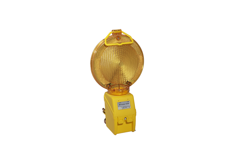 Flashing warning light (yellow)